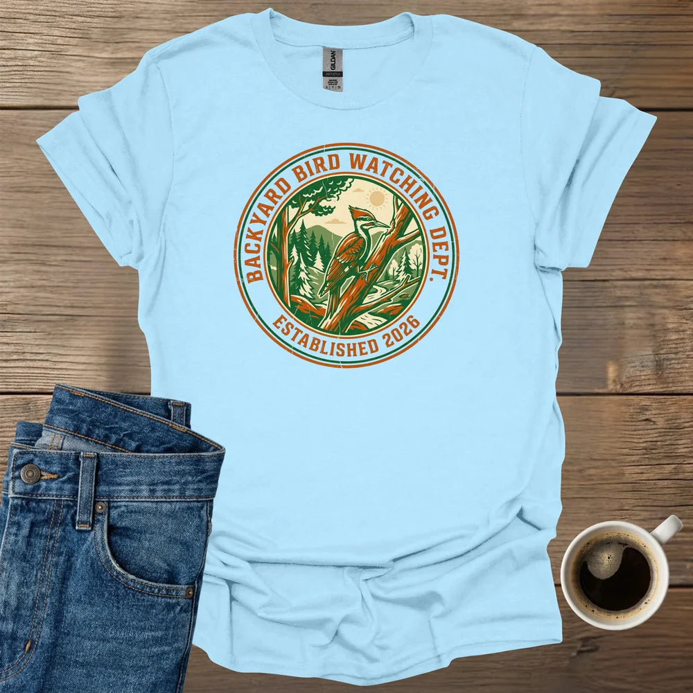 Backyard Bird Watching T-Shirt