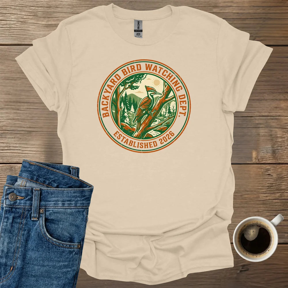 Backyard Bird Watching T-Shirt