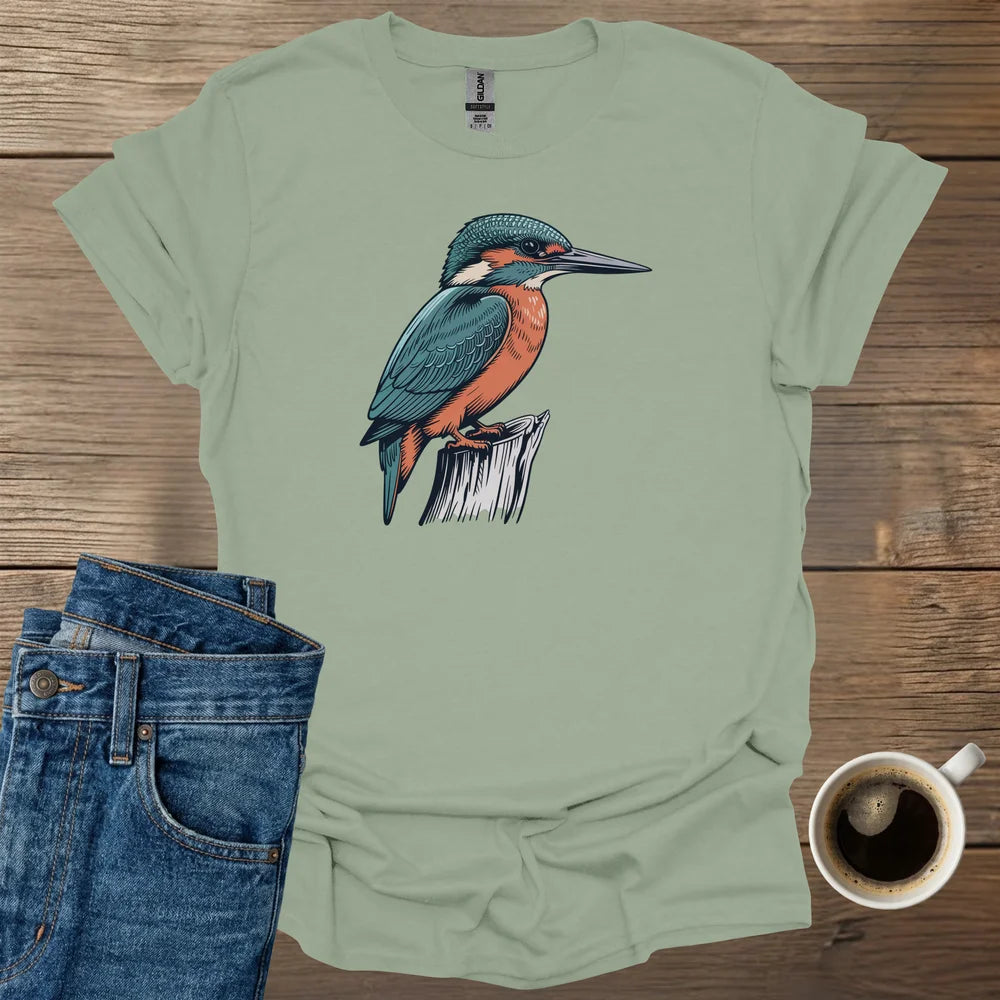 Kingfisher Bird T-Shirt