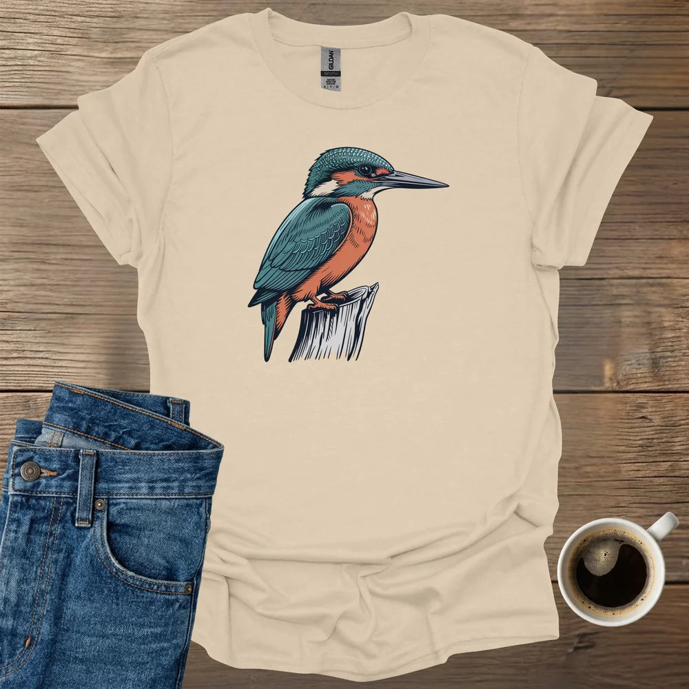 Kingfisher Bird T-Shirt