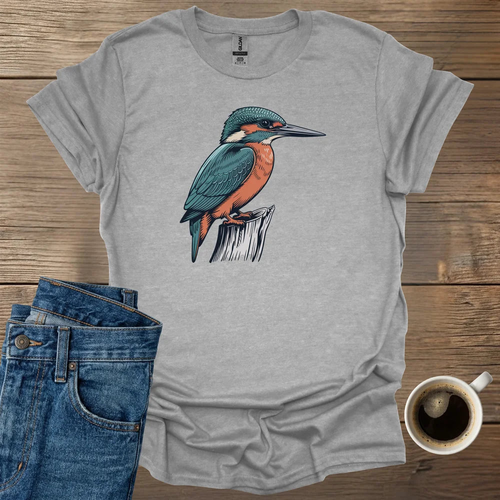 Kingfisher Bird T-Shirt