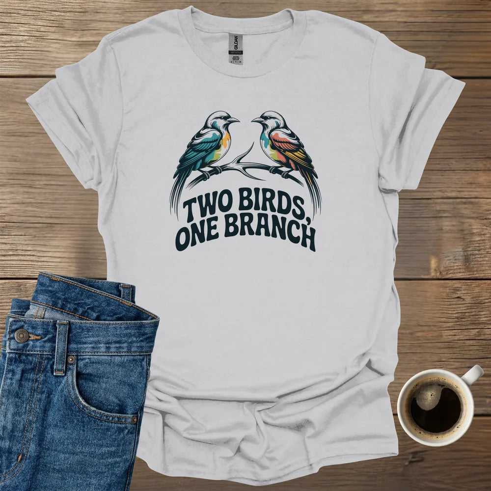 Two Birds One Branch T-Shirt
