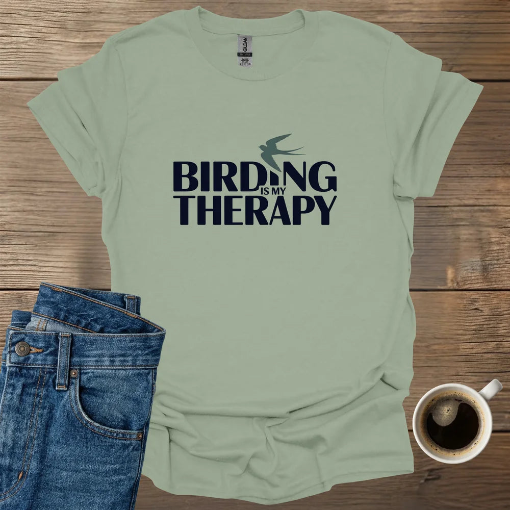 Birding Is My Therapy v2 T-Shirt