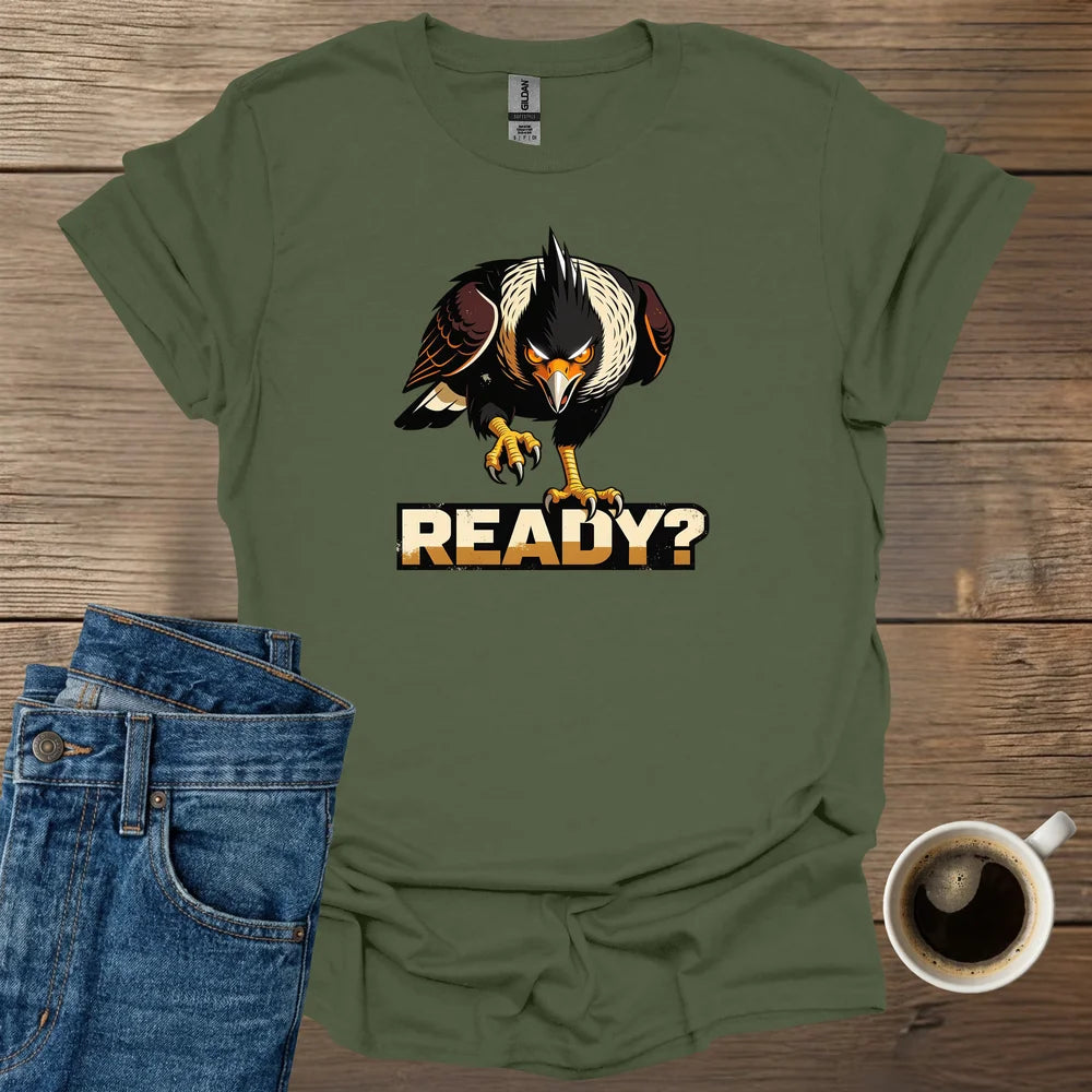 Crested Caracara ReadyT-Shirt