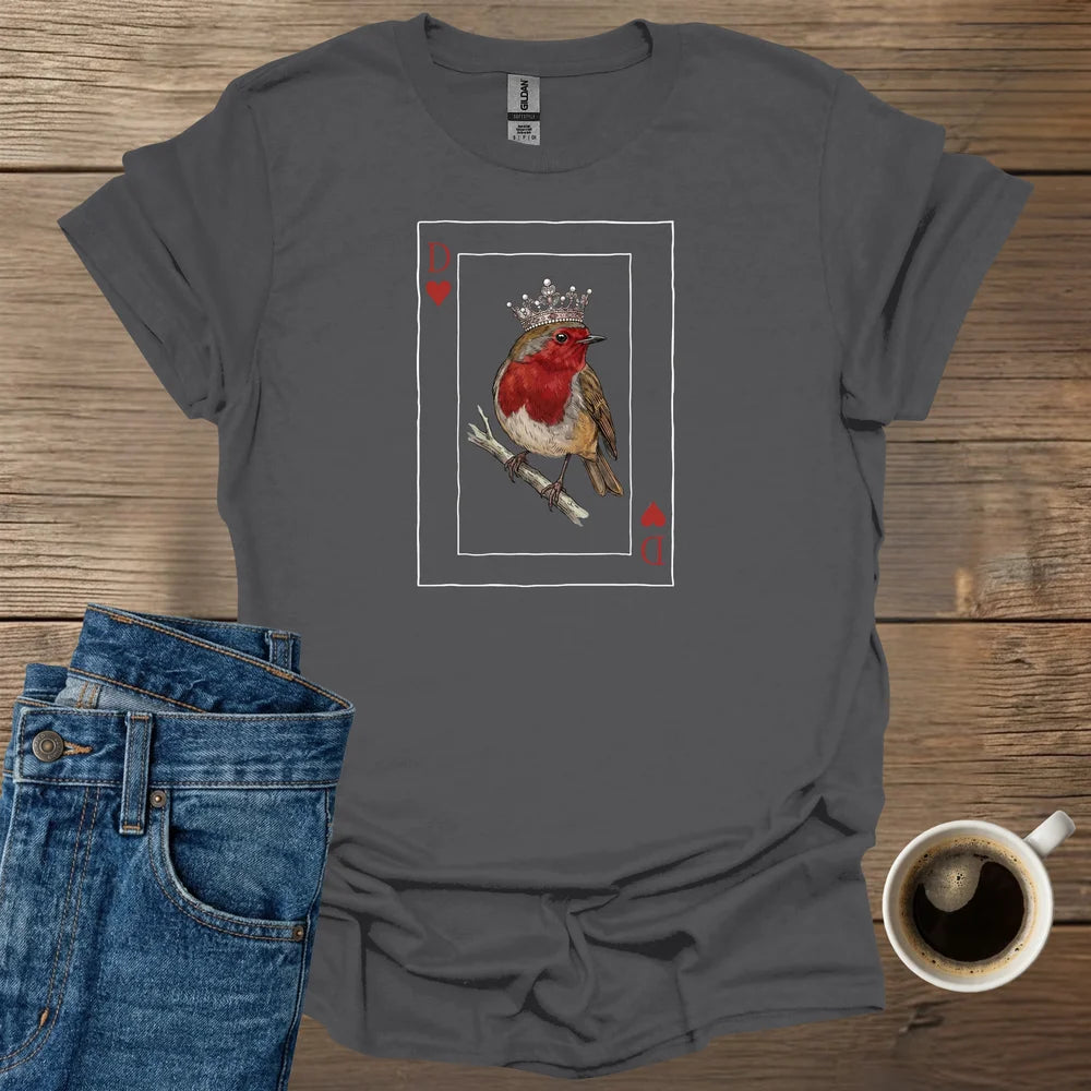 Red Breast Lady T-Shirt