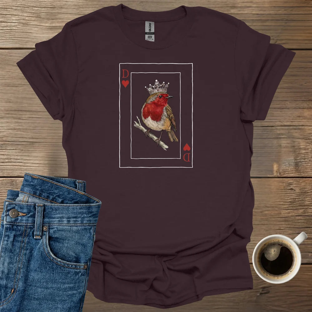 Red Breast Lady T-Shirt