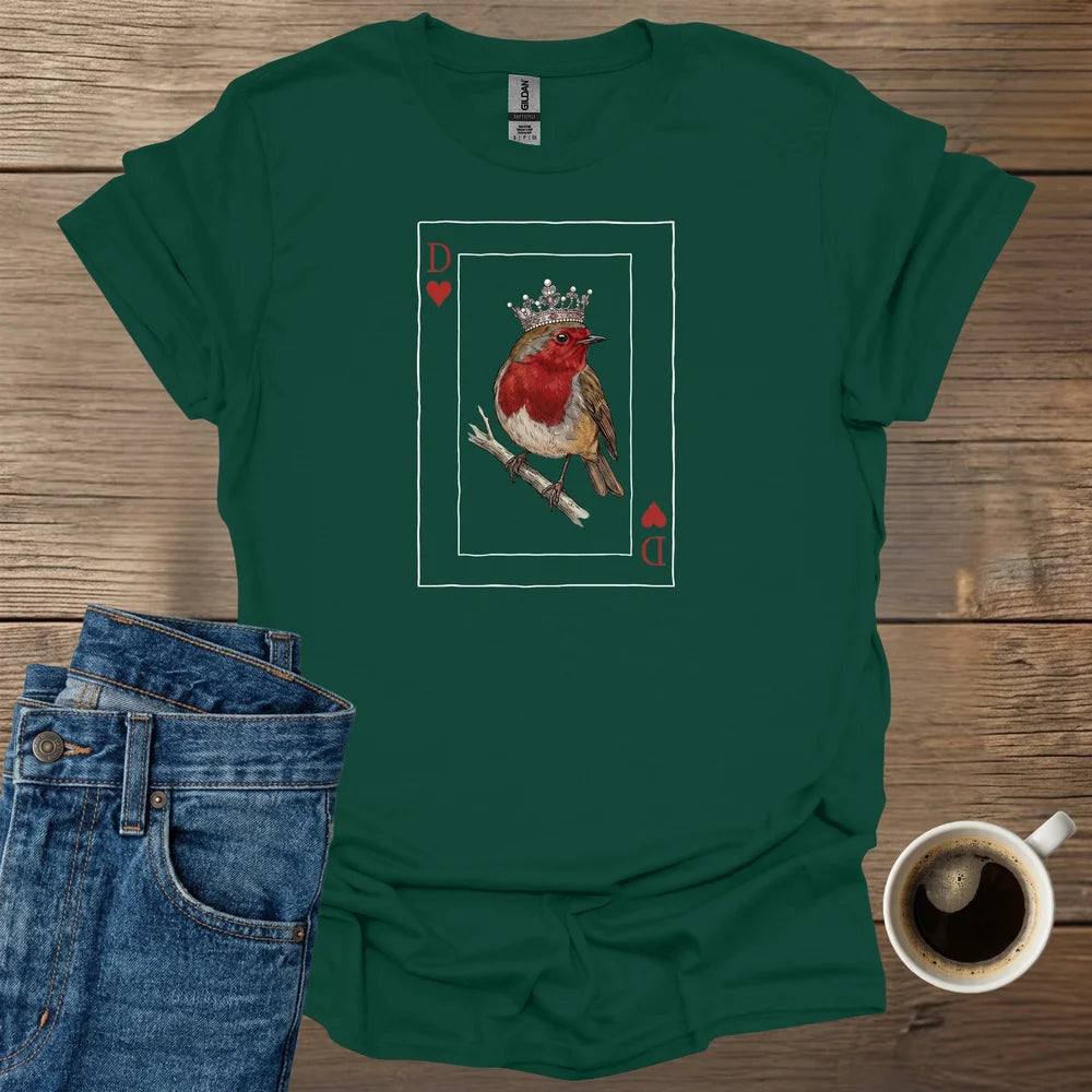 Red Breast Lady T-Shirt