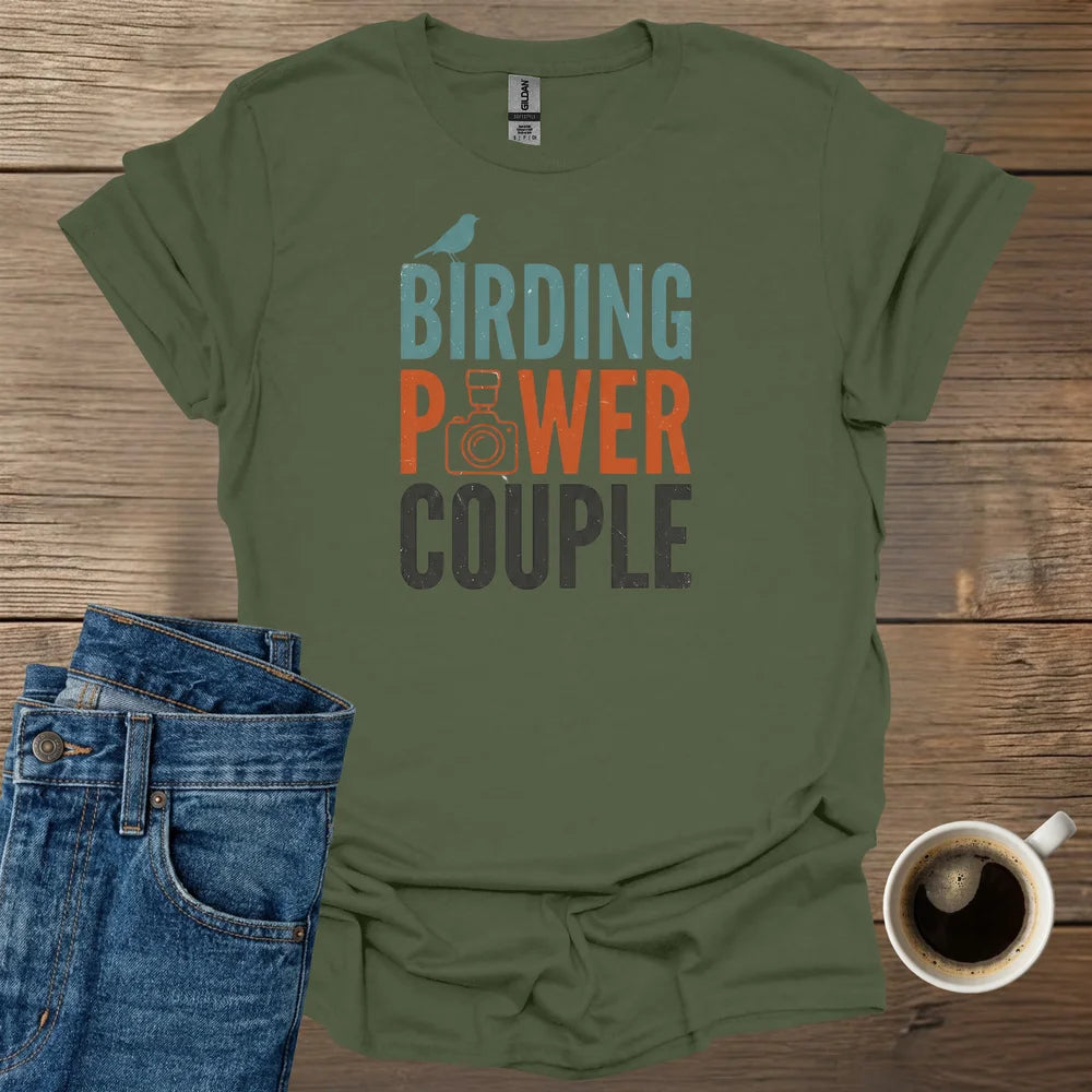 Birding Power Couple T-Shirt