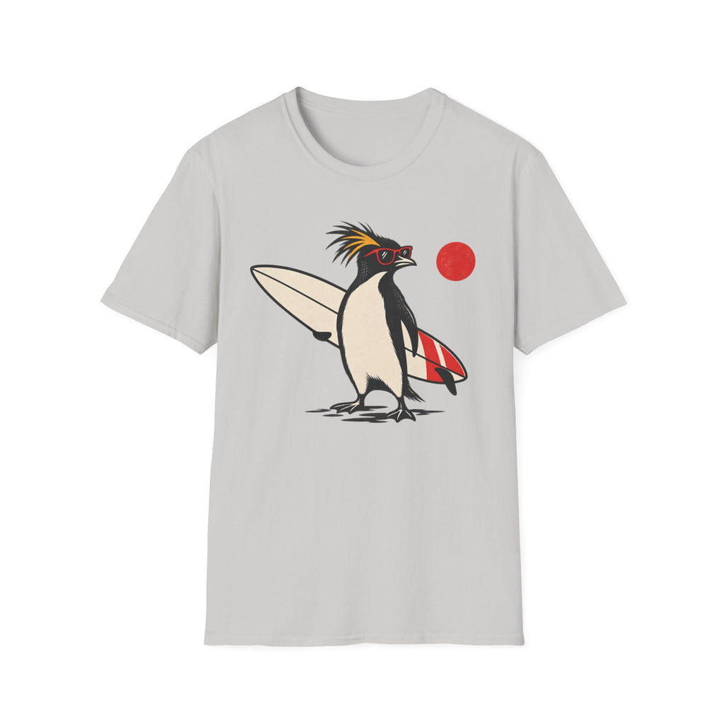 Cool Penguin Surfer T-Shirt