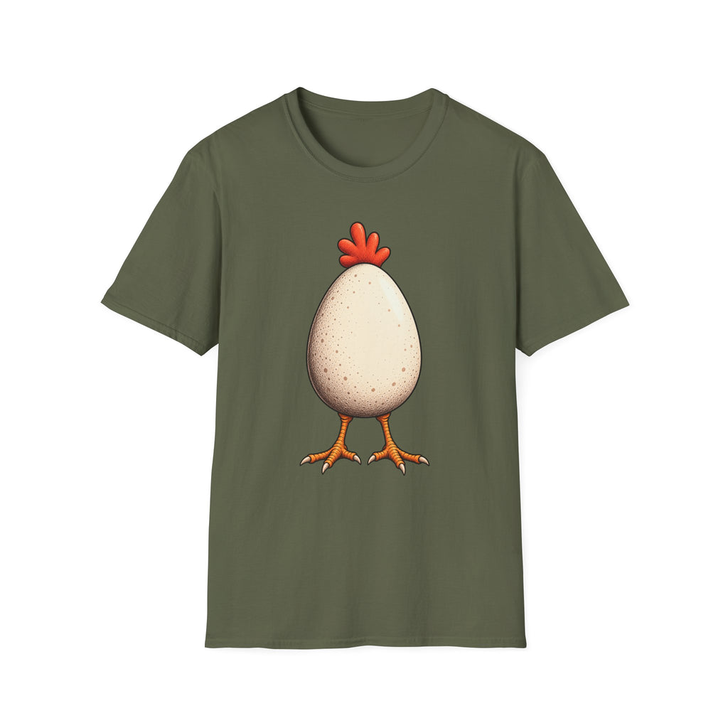 Whimsical Egg-Chicken T-Shirt