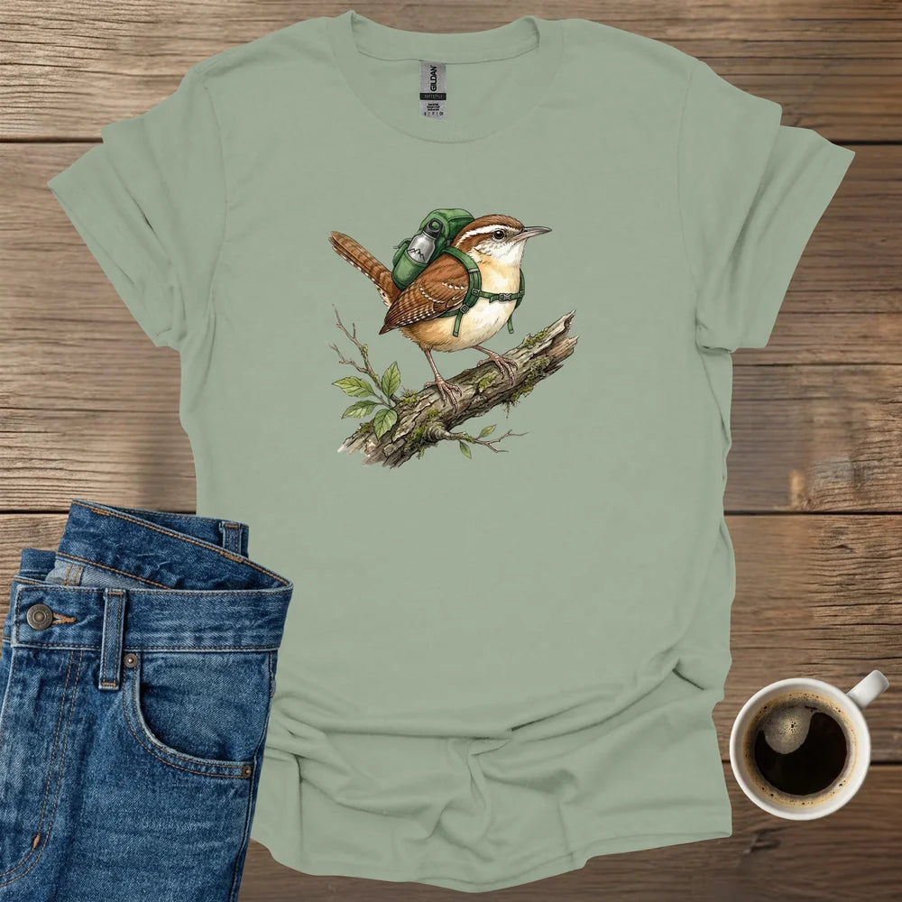 Hiking Bird T-Shirt