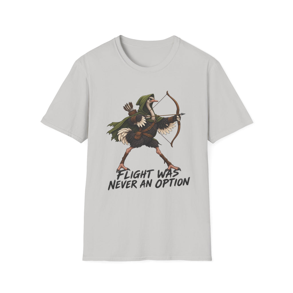 Ostrich Drawing a Longbow T-Shirt