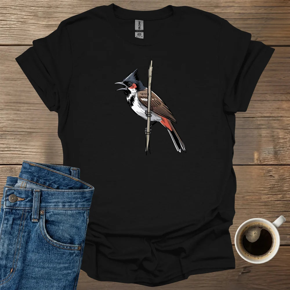 Red-Vented Bulbul Bird T-Shirt