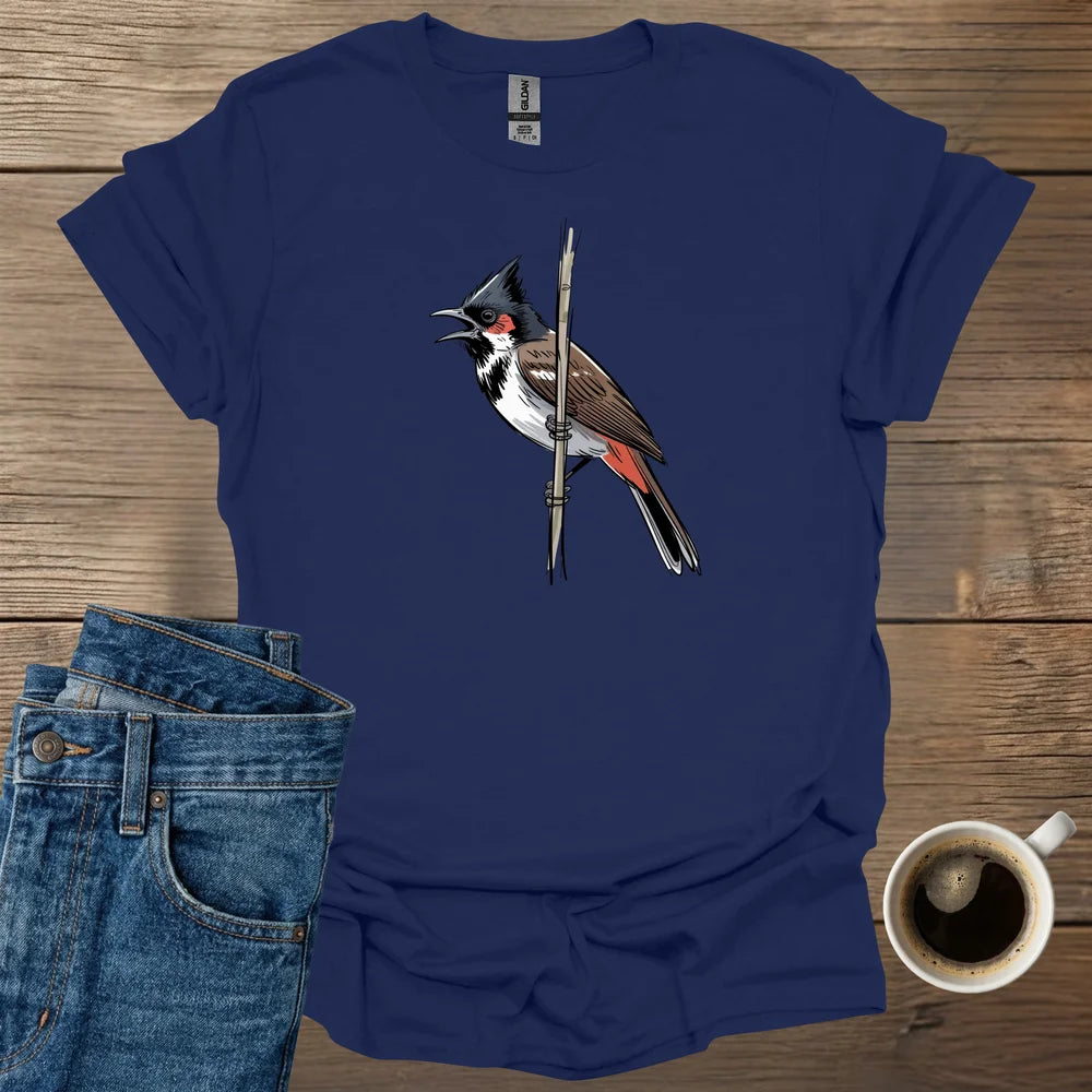 Red-Vented Bulbul Bird T-Shirt