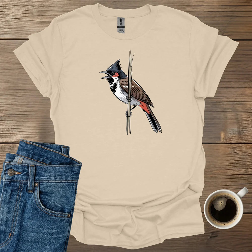 Red-Vented Bulbul Bird T-Shirt