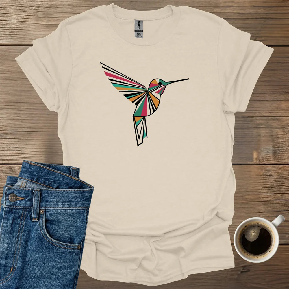 Polygon Humming Bird T-Shirt