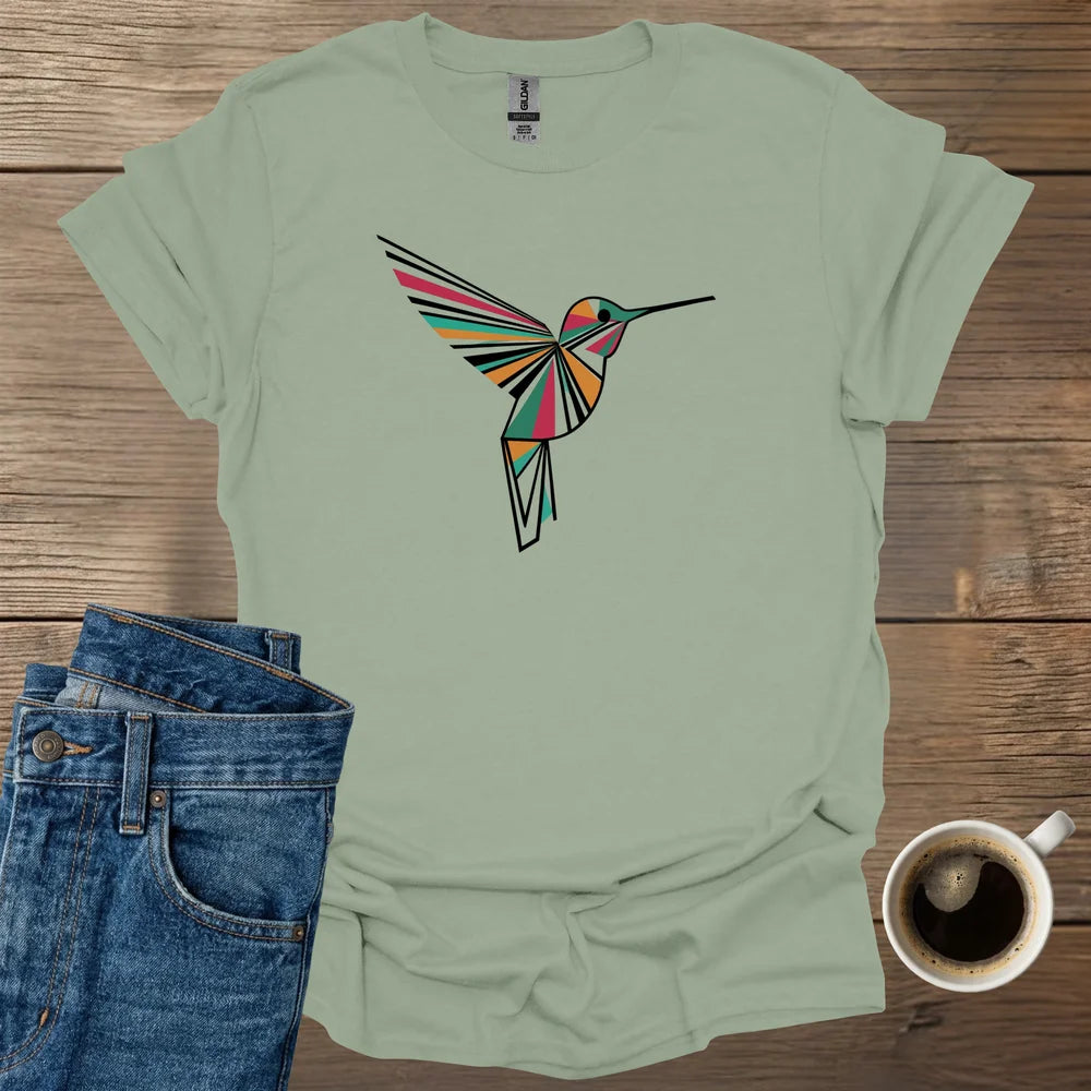 Polygon Humming Bird T-Shirt