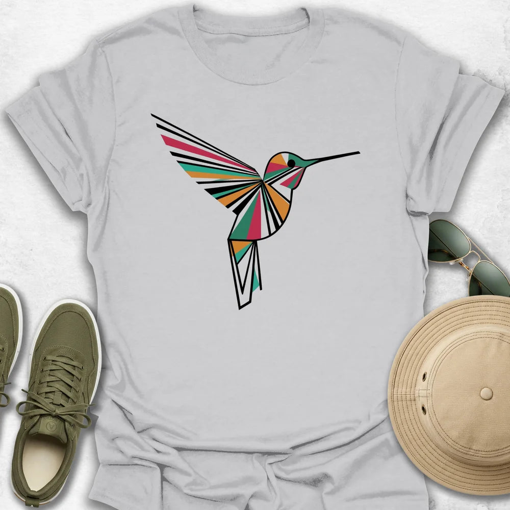 Polygon Hummingbird T-Shirt