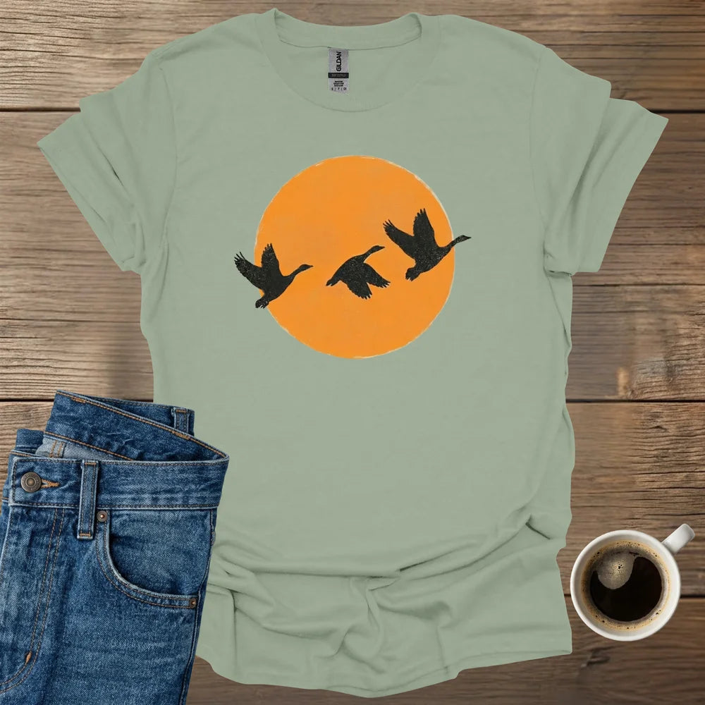 Ducks Migration T-Shirt
