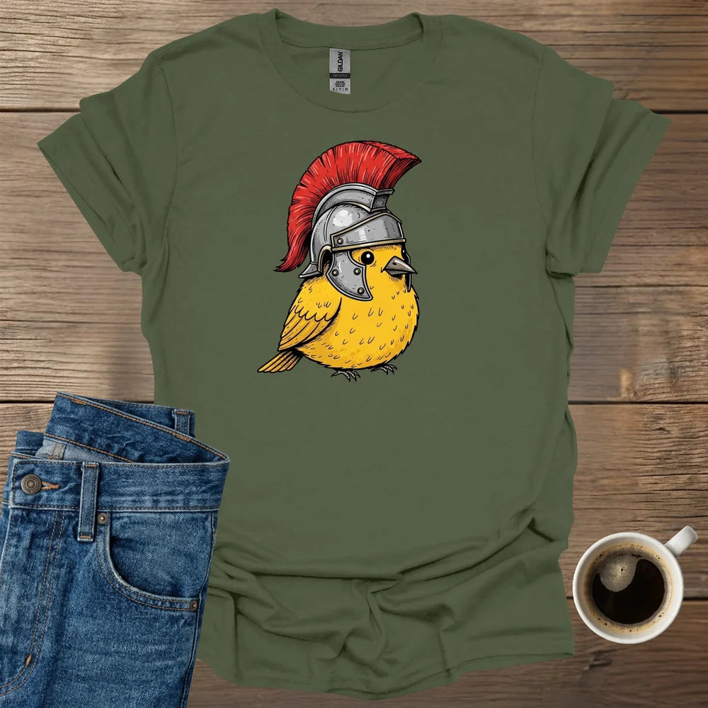 Roman Centurion Bird T-Shirt