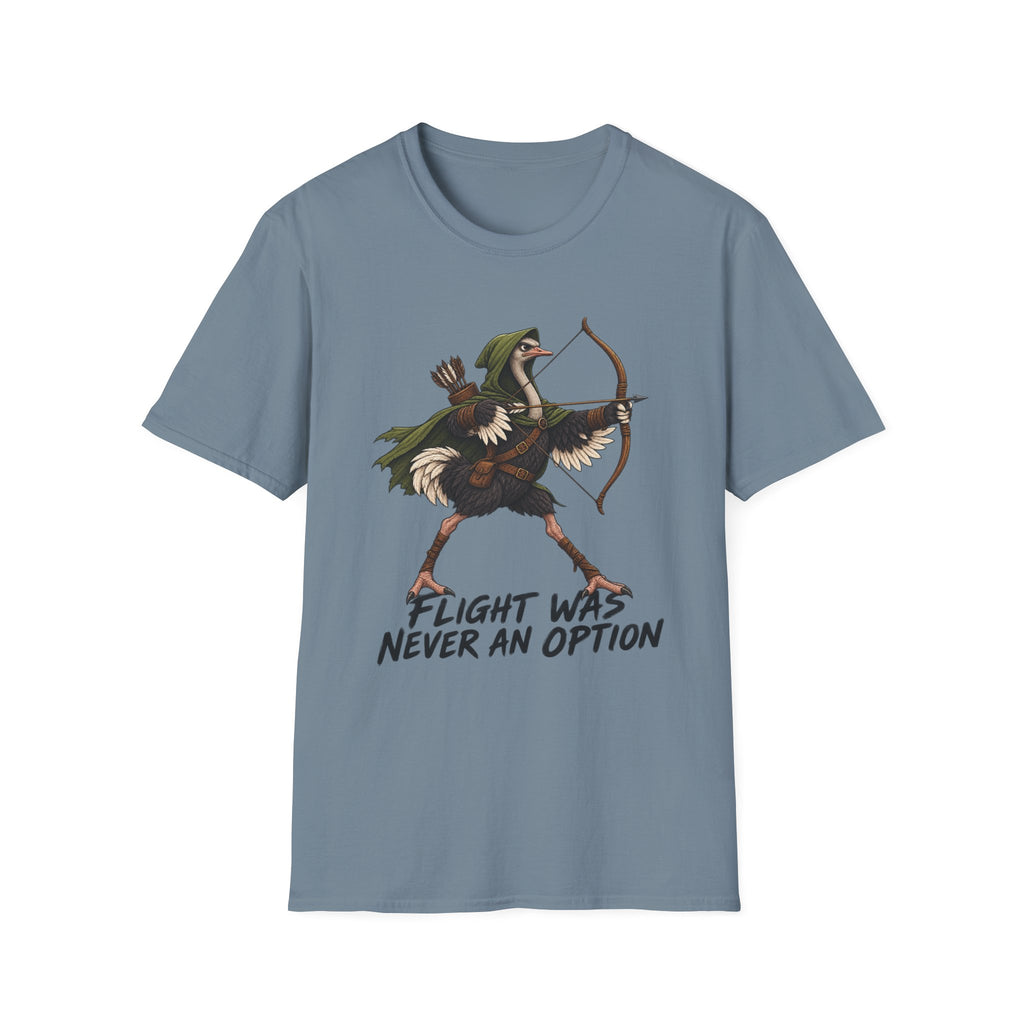 Ostrich Drawing a Longbow T-Shirt