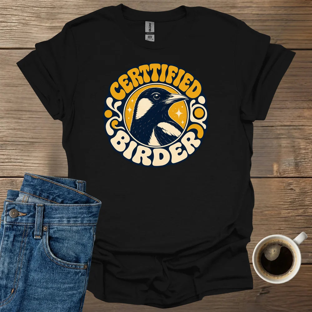 Certified Birder v2 T-Shirt