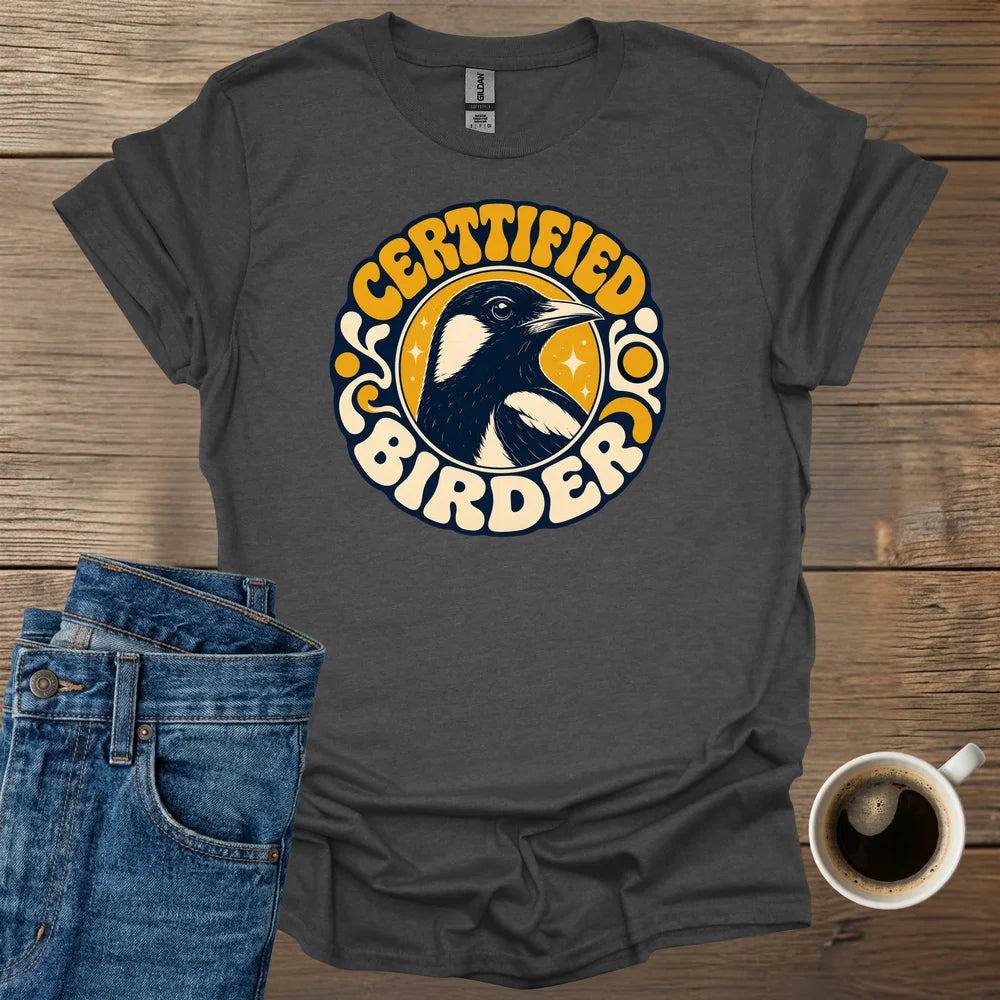 Certified Birder v2 T-Shirt
