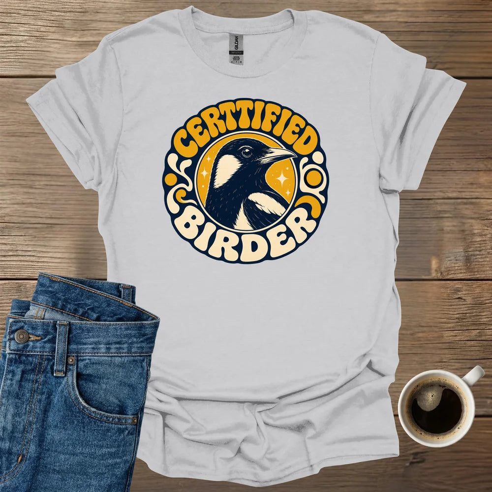 Certified Birder v2 T-Shirt