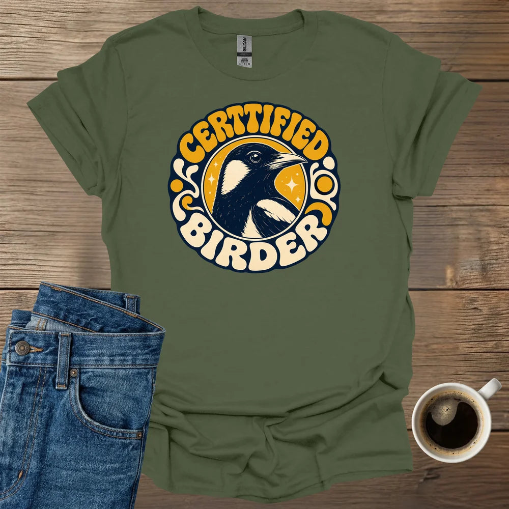 Certified Birder v2 T-Shirt