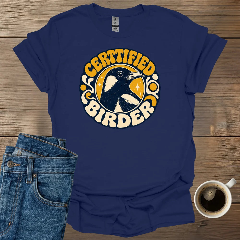 Certified Birder v2 T-Shirt