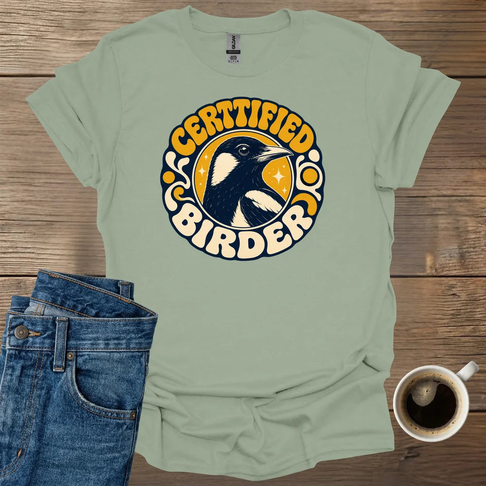 Certified Birder v2 T-Shirt