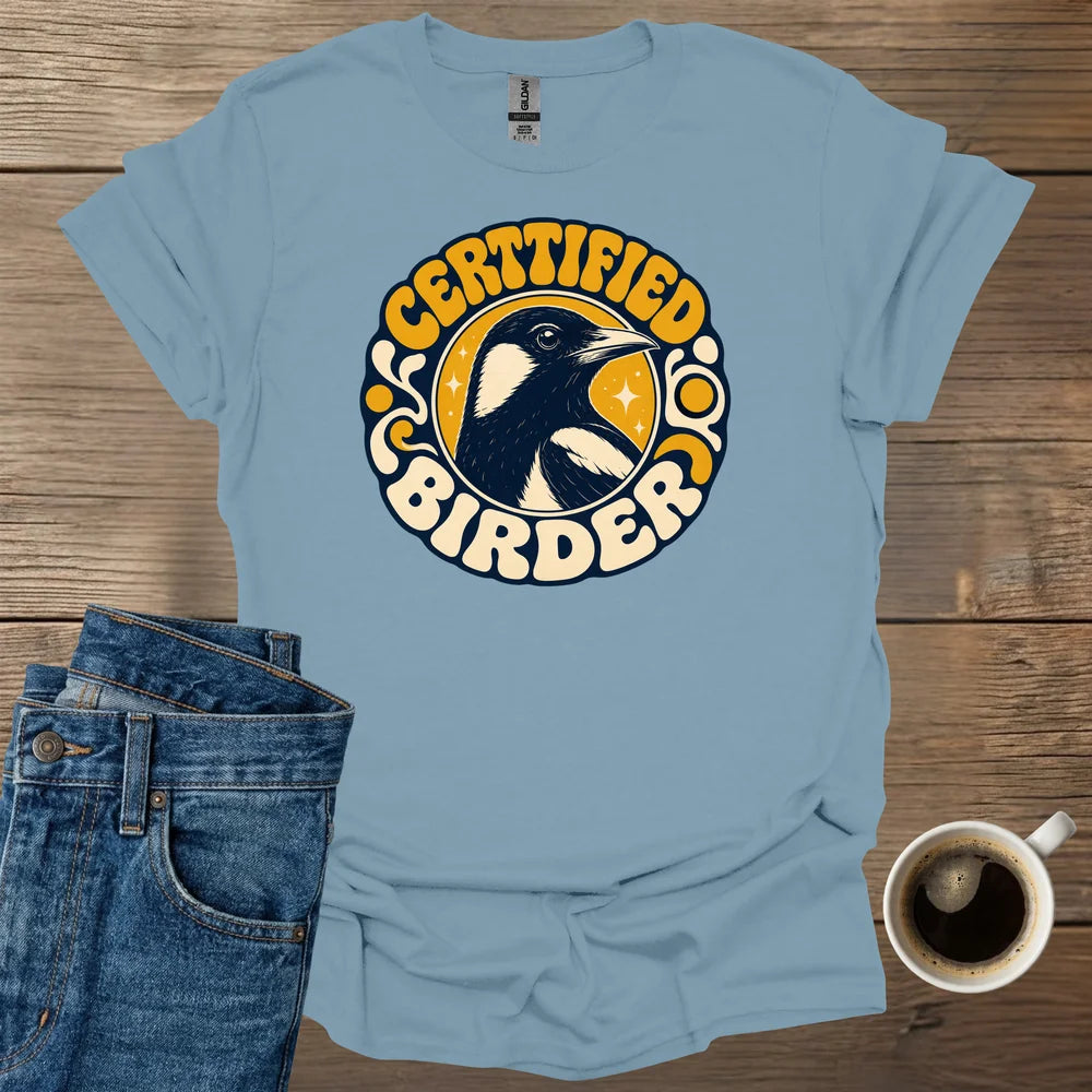 Certified Birder v2 T-Shirt