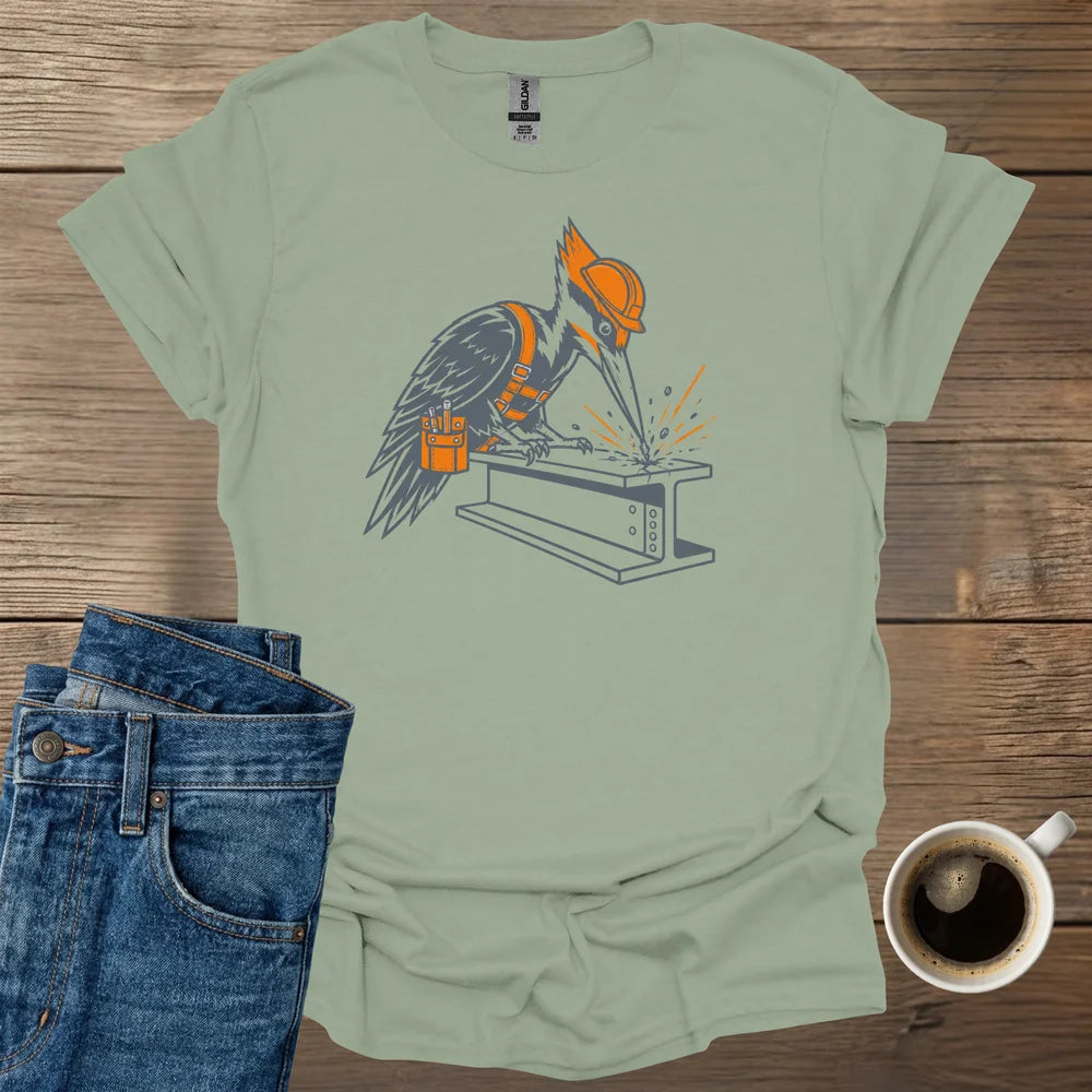 Bird at Work T-Shirt