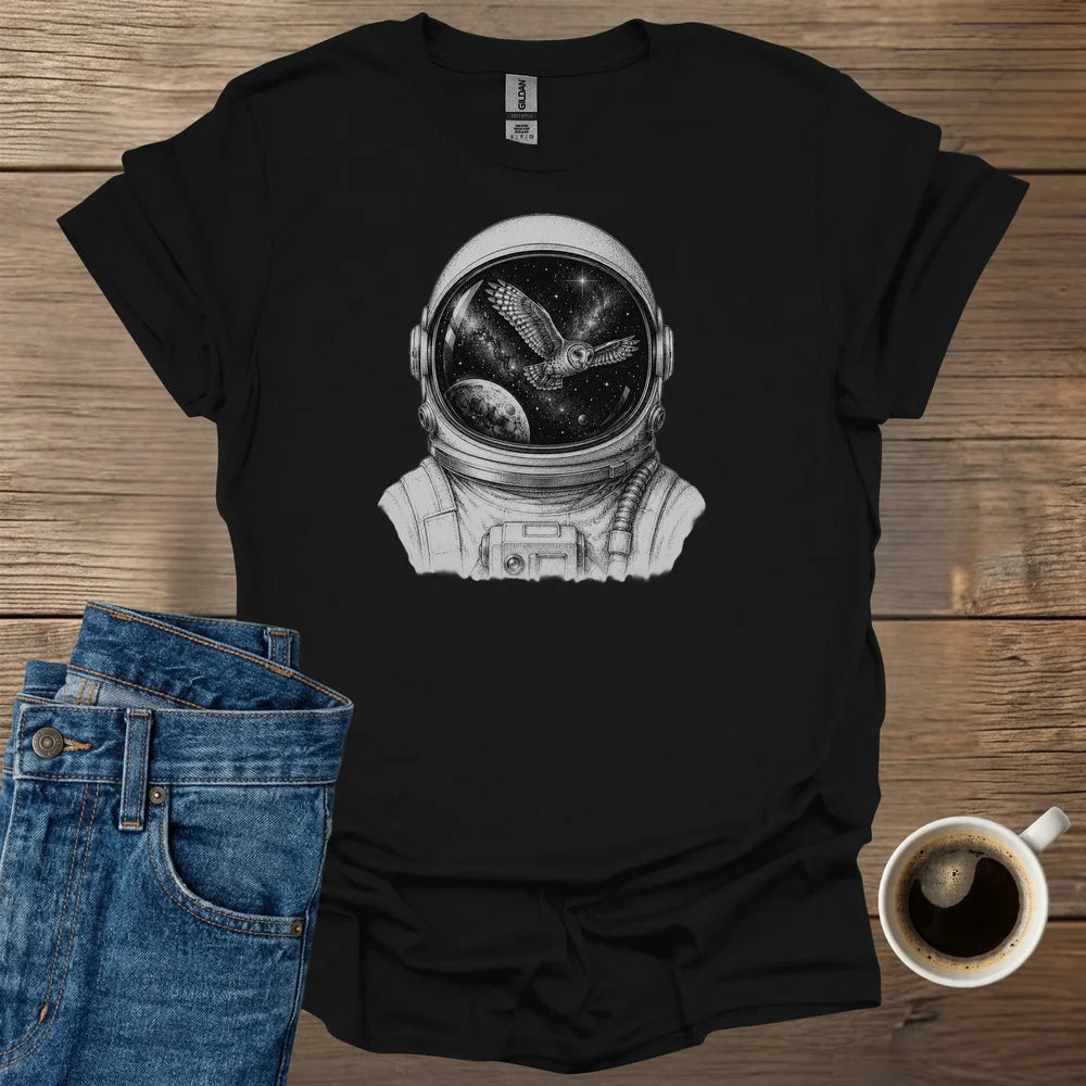 Owl in Space T-Shirt