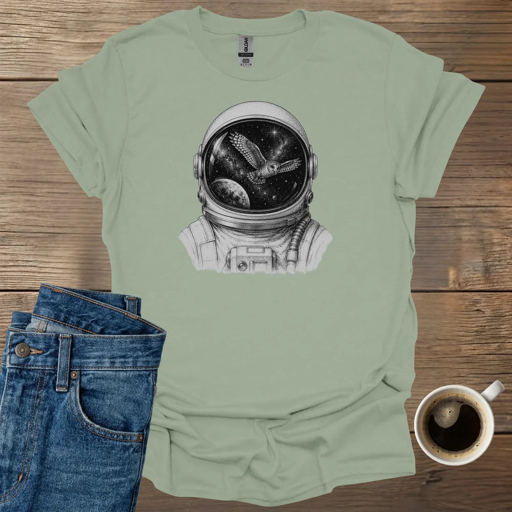 Owl in Space T-Shirt