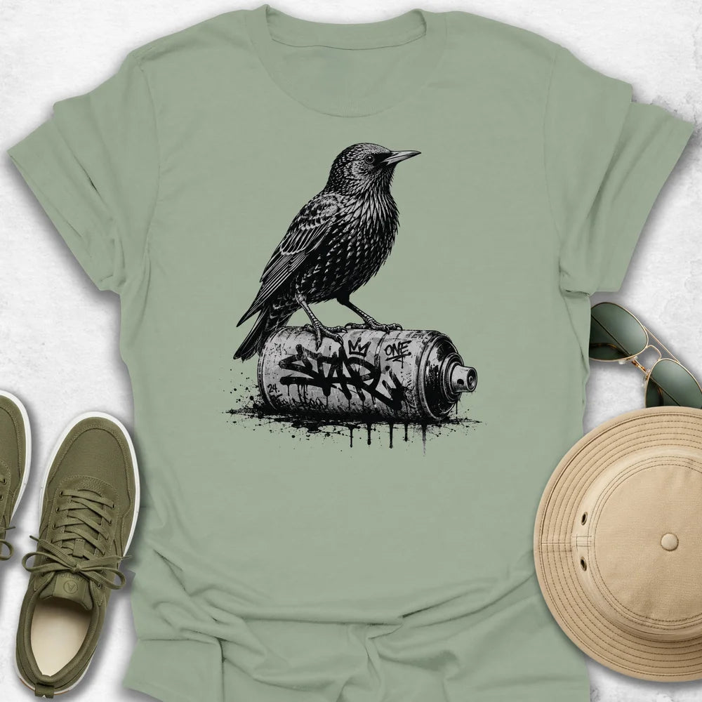 Urban Starling Perched T-Shirt