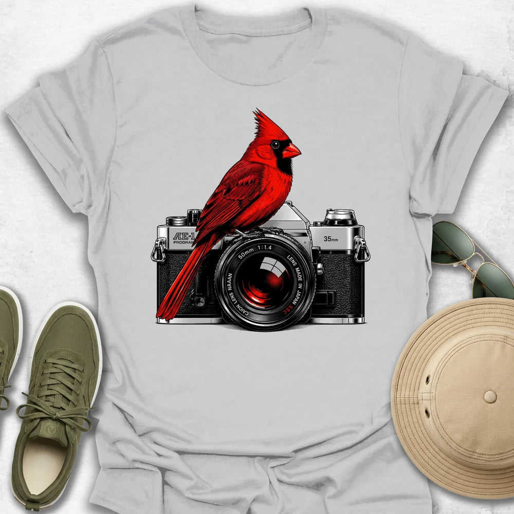 Cardinal on Camera T-Shirt