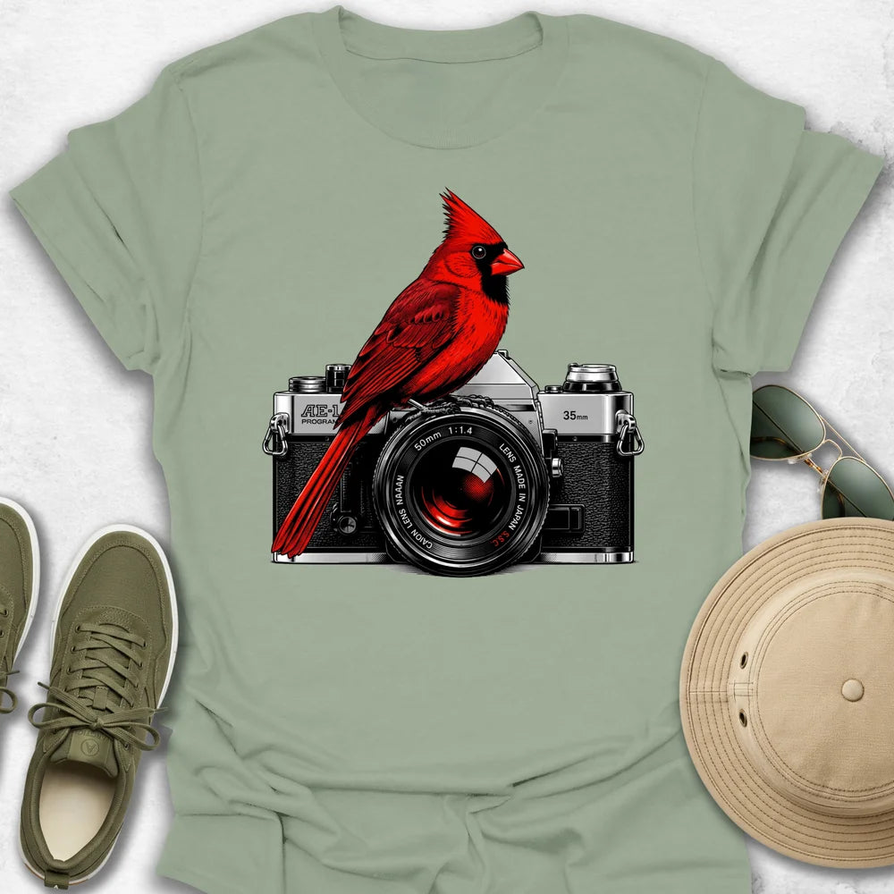 Cardinal on Camera T-Shirt