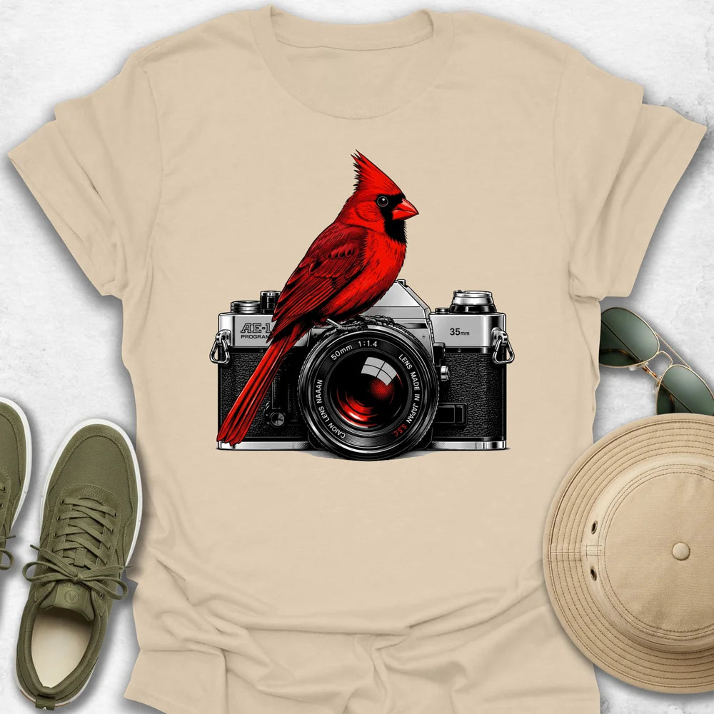 Cardinal on Camera T-Shirt