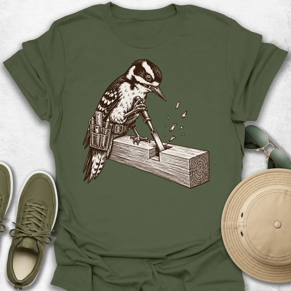 Woodpecker Carpenter T-Shirt