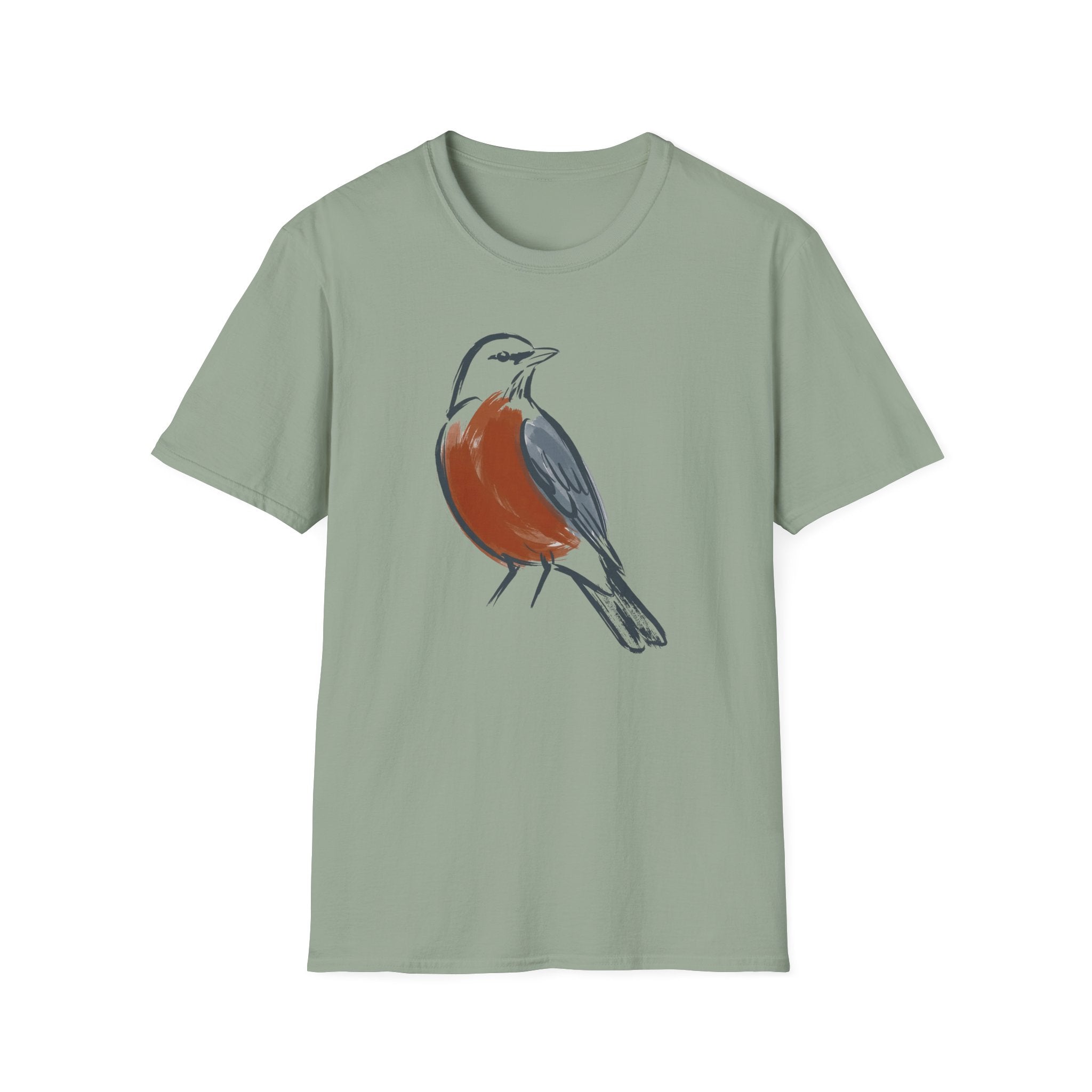 Minimalist American Robin T-Shirt