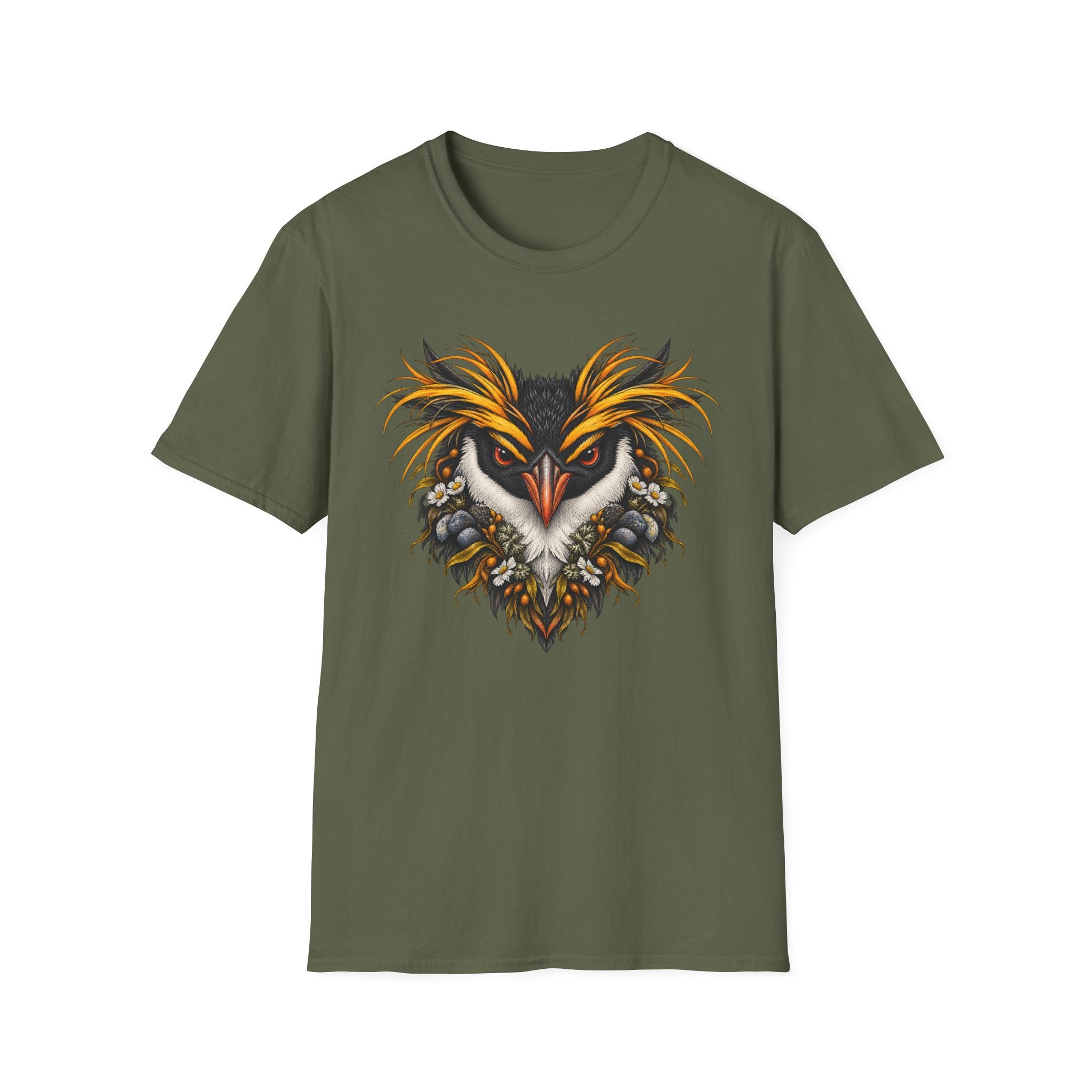 Macaroni Penguin Crest T-Shirt