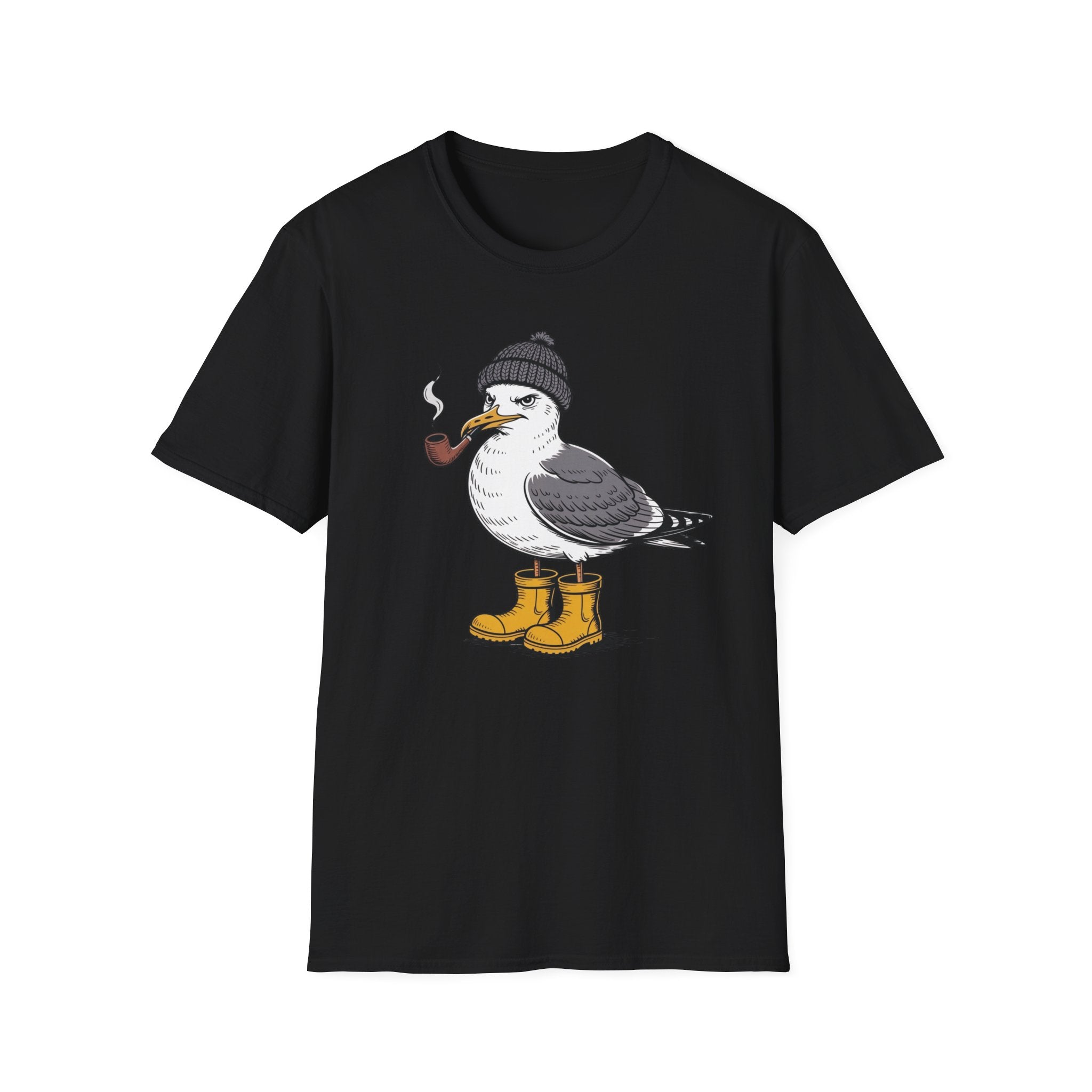 Seagull Fisherman T-Shirt