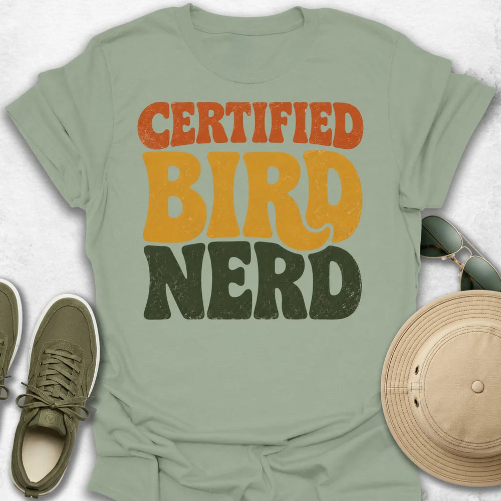 Certified Bird Nerd T-Shirt