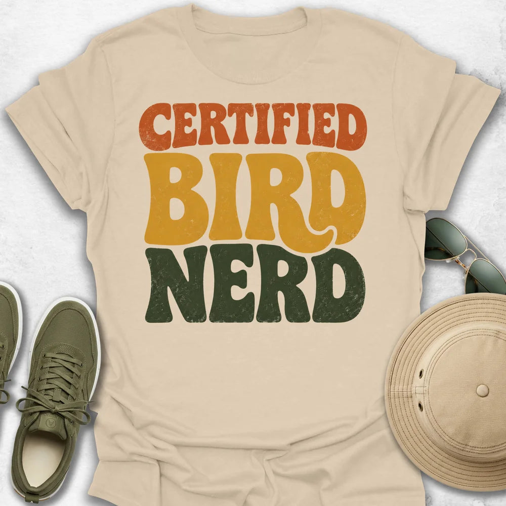 Certified Bird Nerd T-Shirt