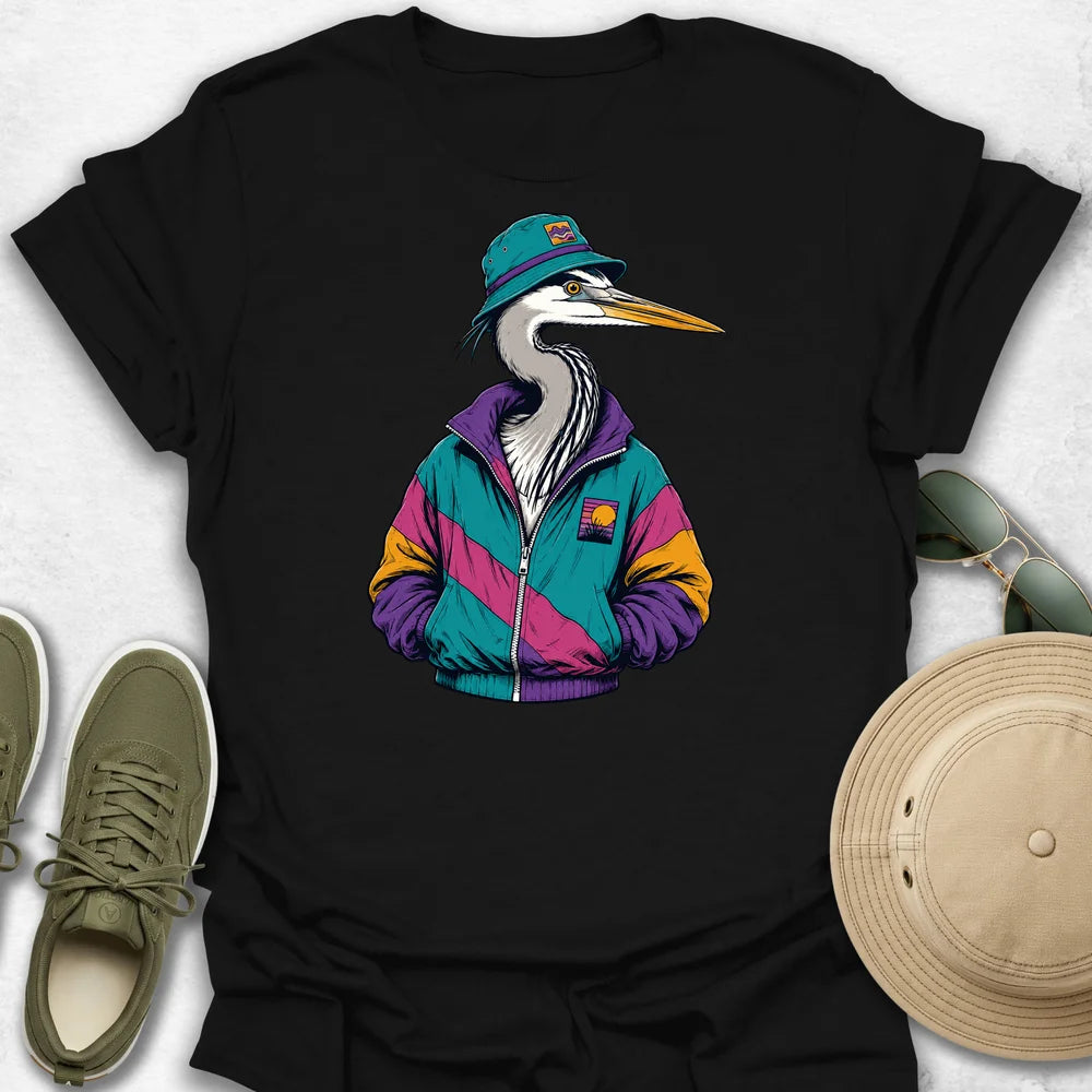 Heron in the 90s Vibes T-Shirt