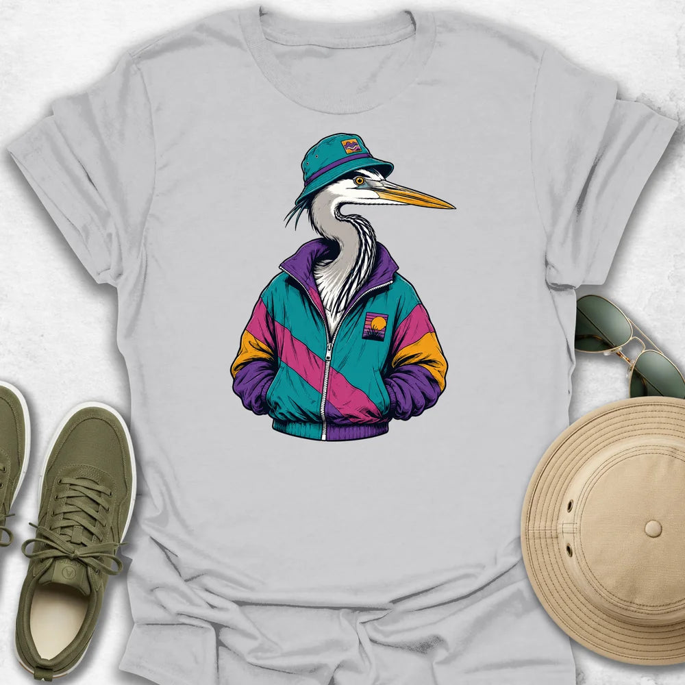 Heron in the 90s Vibes T-Shirt