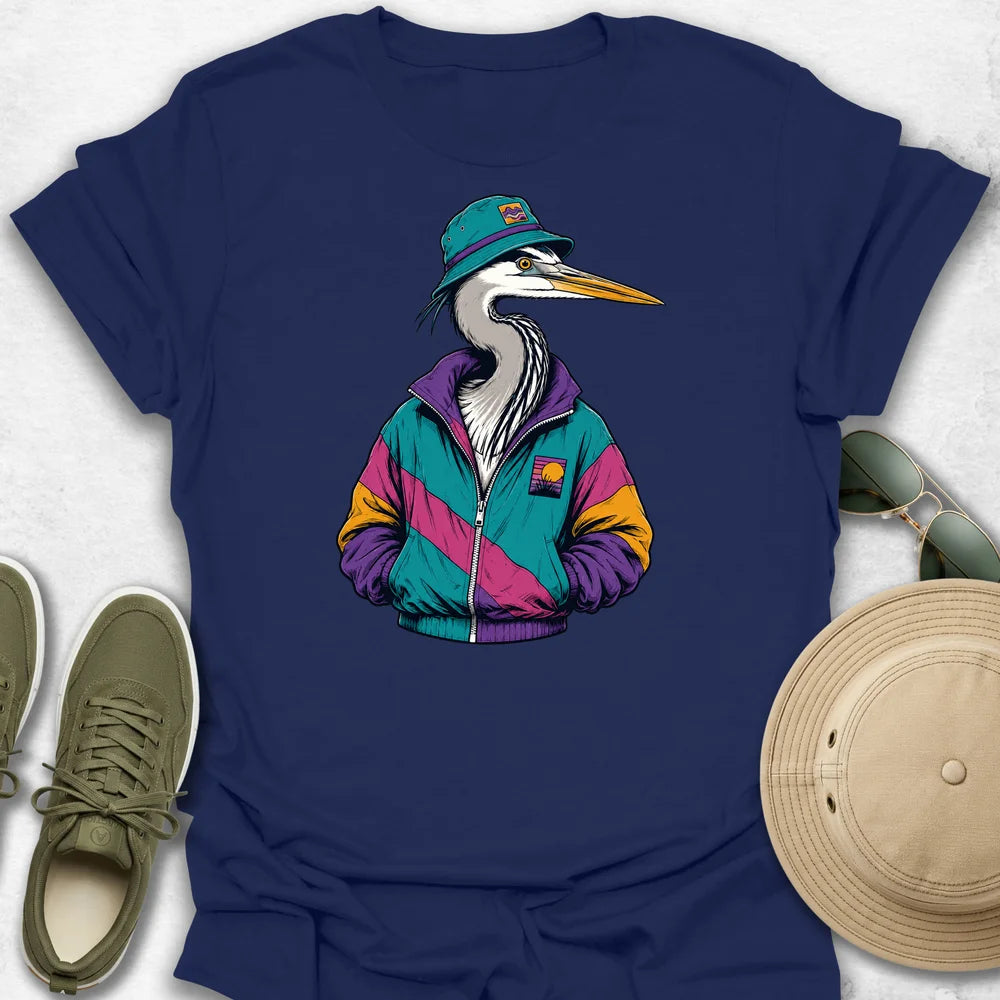 Heron in the 90s Vibes T-Shirt