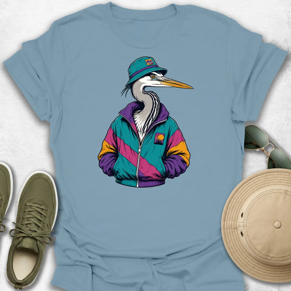 Heron in the 90s Vibes T-Shirt
