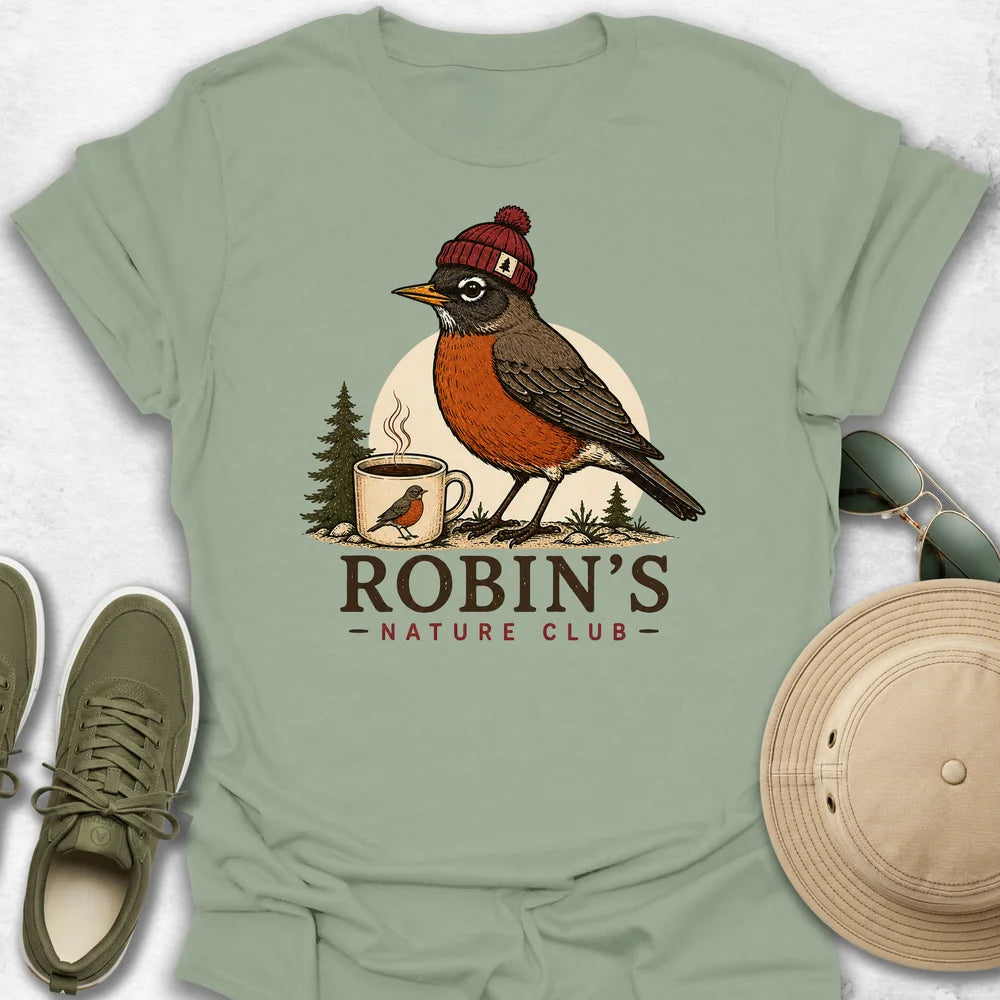 Robin’s Nature Club T-Shirt